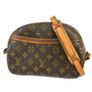 Louis Vuitton Blois Shoulder Bag Monogram Leather